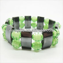 01B5009-4 / Nouveaux produits pour 2013 / hematite spacer Bracelet bracelet bijoux / Hematite Bracelet / Hematite Magnétique